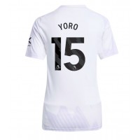 Manchester United Leny Yoro #15 Vonkajší Ženy futbalový dres 2025-26 Krátky Rukáv